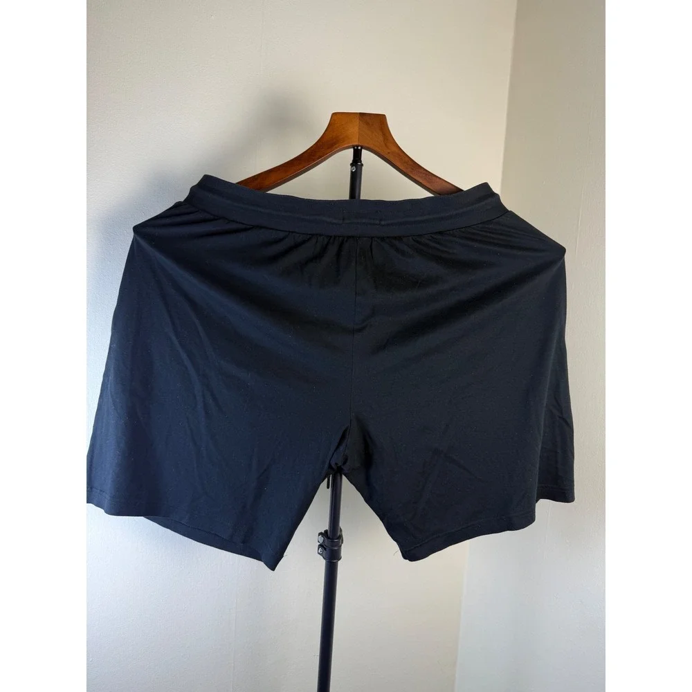 POLO Ralph Lauren Men Sleepwear Black Shorts XL Stretchy Soft Casual Goth Grunge